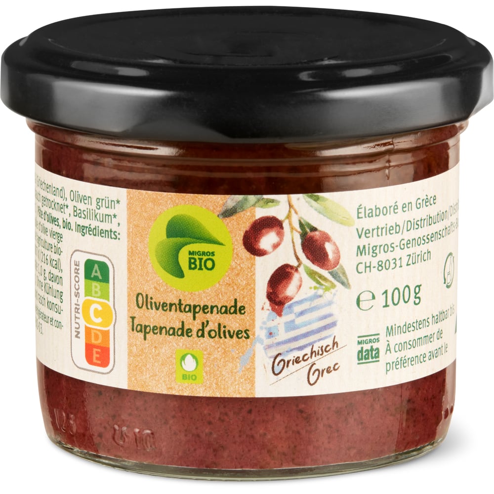 Migros Bio Oliventapenade