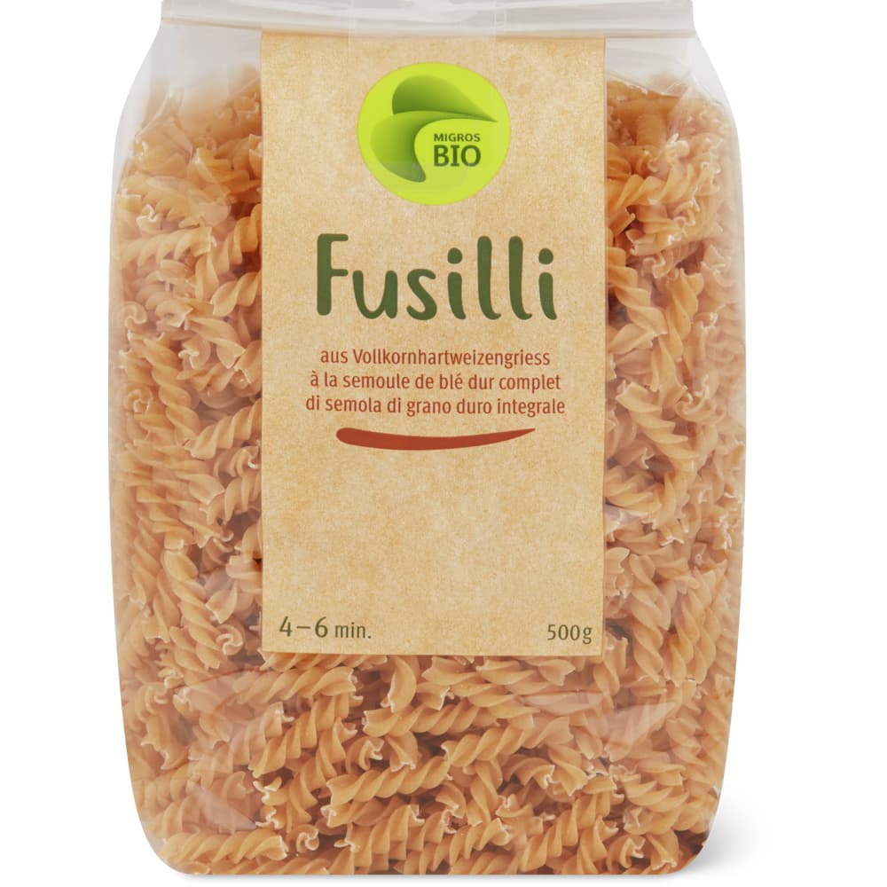 Vollkorn Fusilli Bio