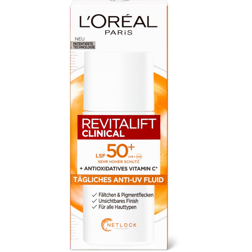 L Or Al Paris Revitalift Clinical Fluide De Jour Anti Uv Spf Migros