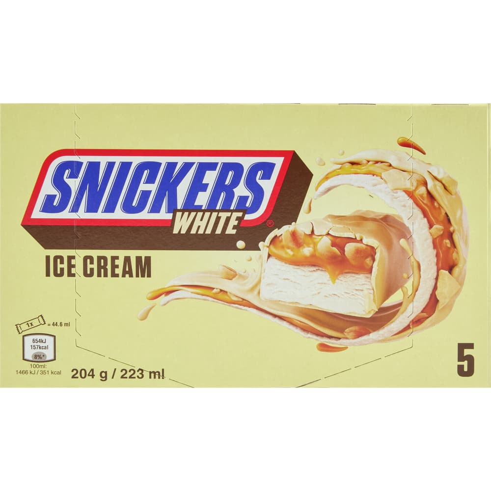 Snickers Glace white