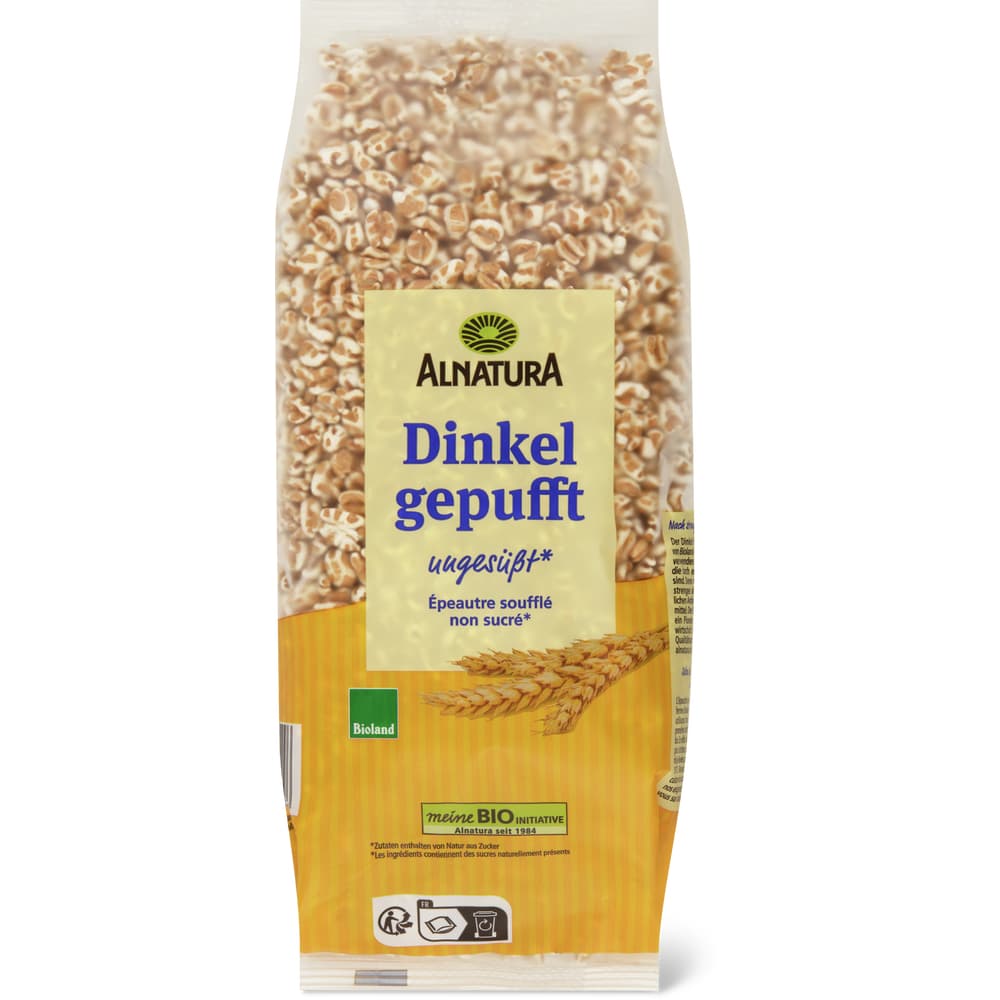 Alnatura Bio Dinkel gepufft Ungesüsst