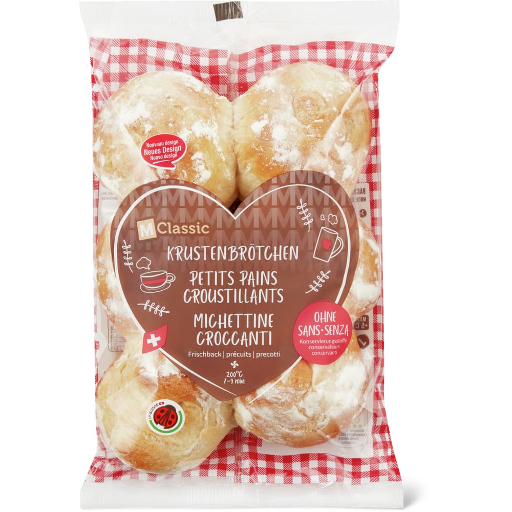 M-Classic IP-SUISSE Krustenbrötchen Frischback