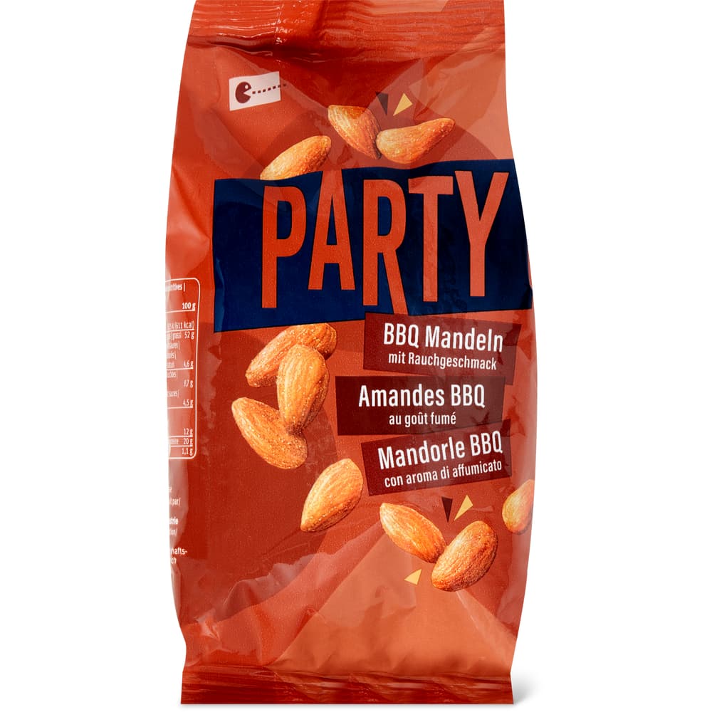 Party BBQ Mandeln mit Rauchgeschmack