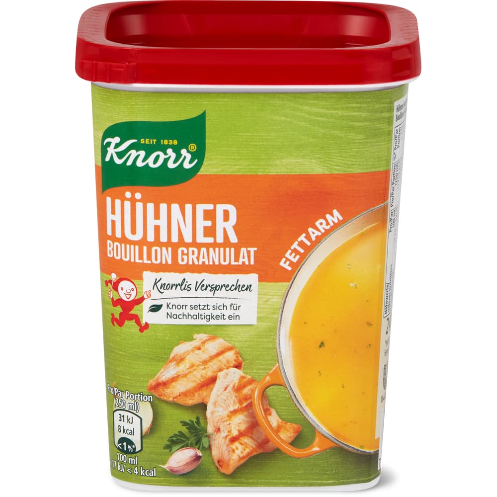 Knorr Hühnerbouillon Fettfrei - Granulat