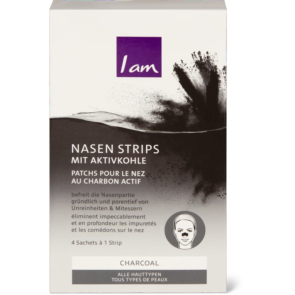 I am Nasen Strips Aktivkohle