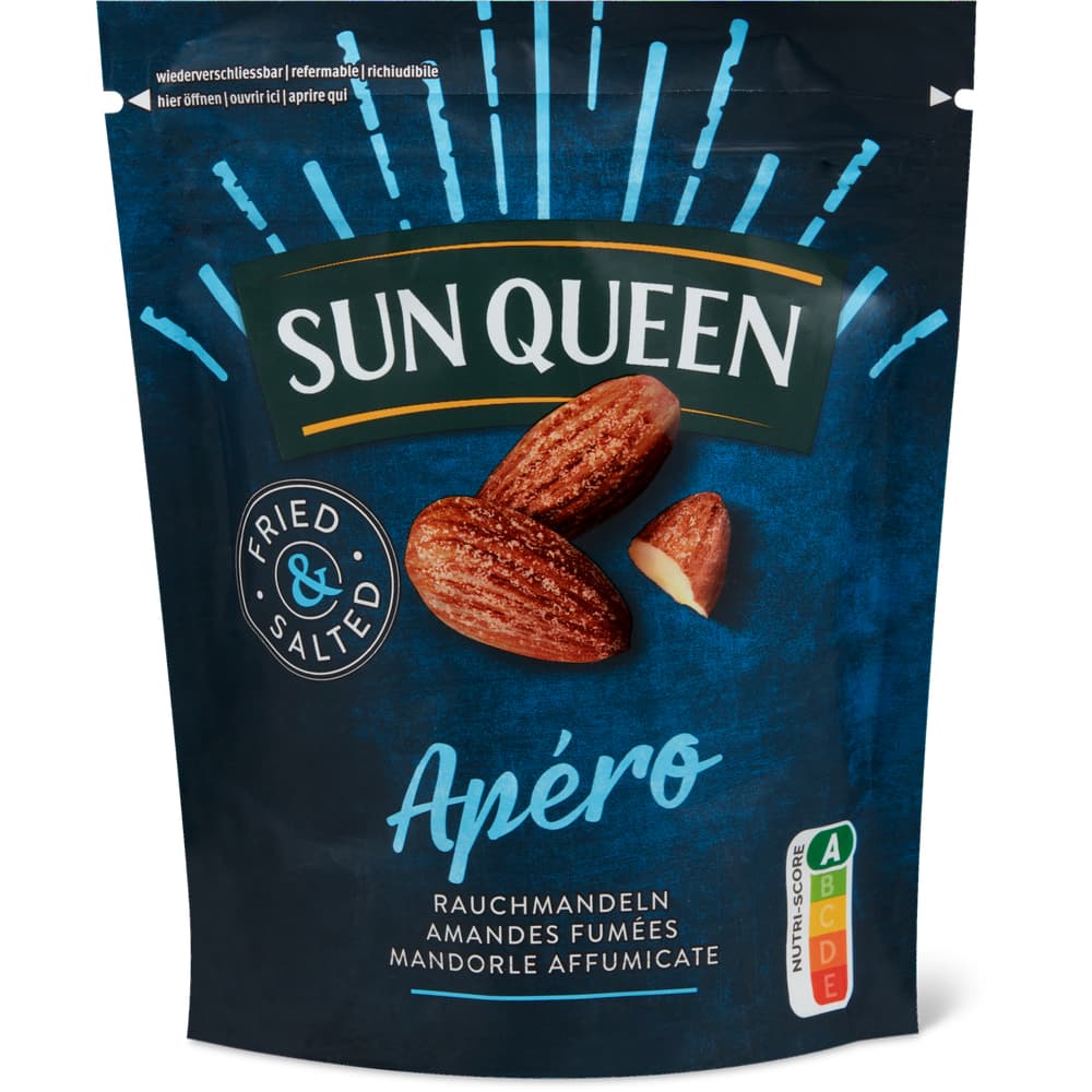 Sun Queen Apéro Mandeln geraucht