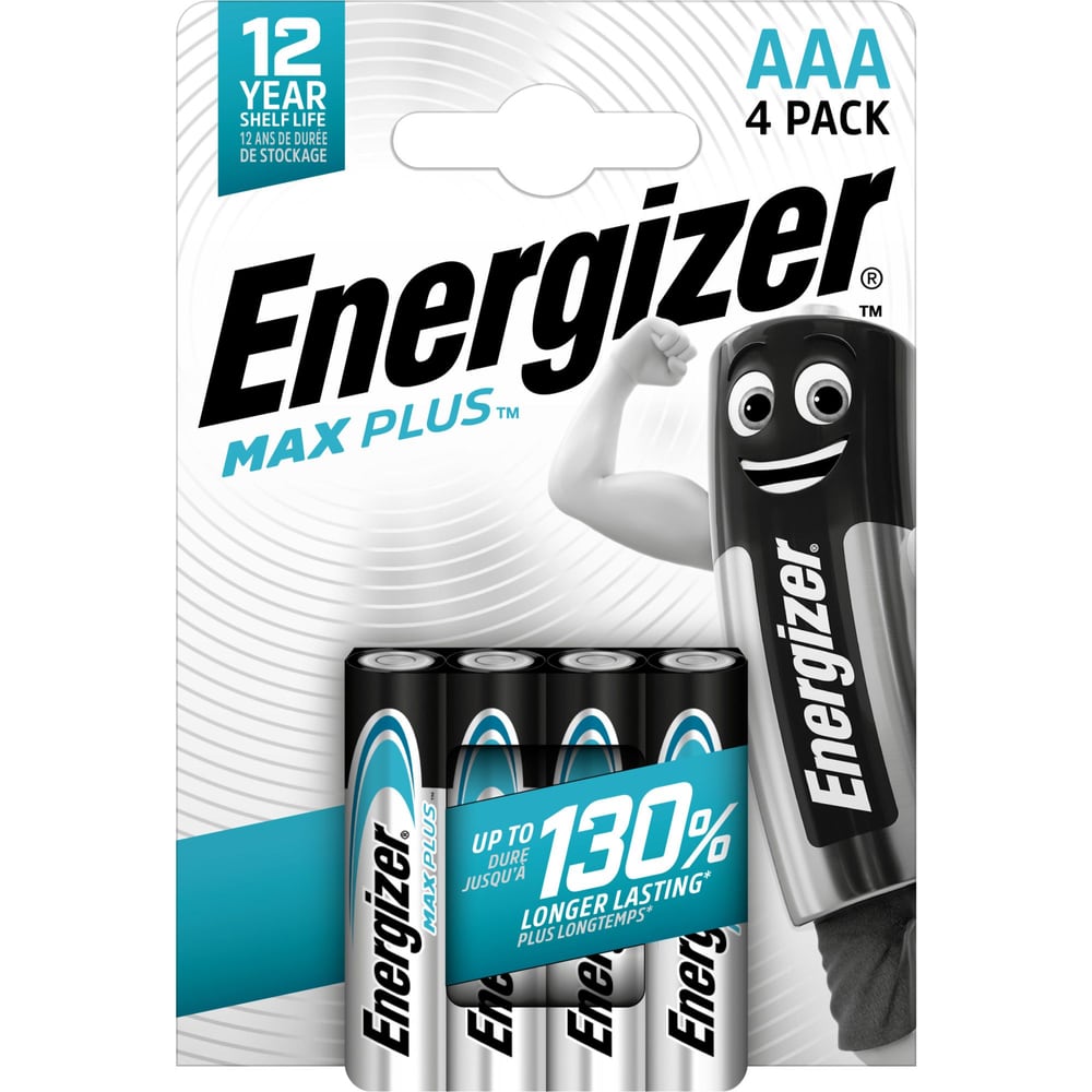 Energizer Max Plus Batterien AAA LR03