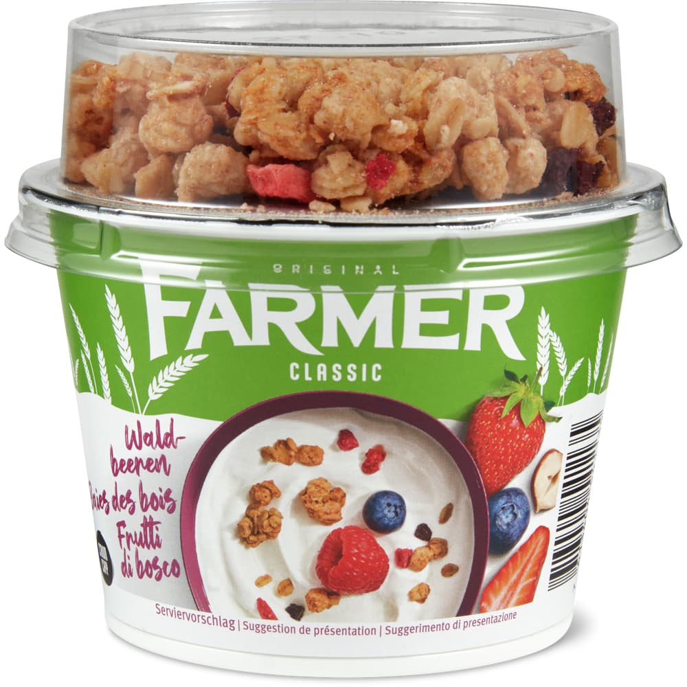 Farmer Joghurt Müesli Crunchy Waldbeeren