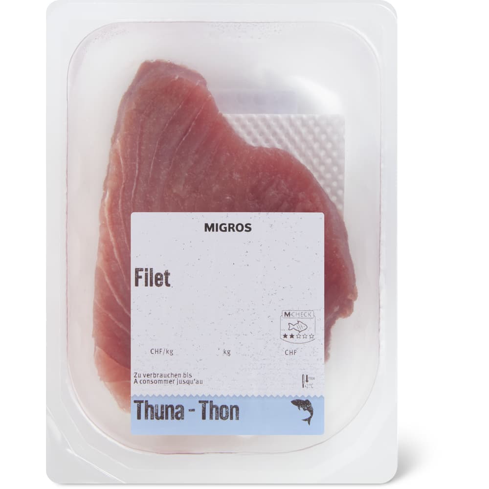 Migros Gelbflossenthunfischfilets