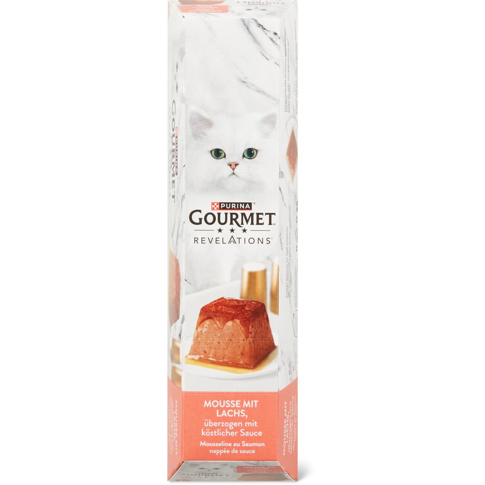 Gourmet Revelations Mousse überzogen mit Sauce Huhn