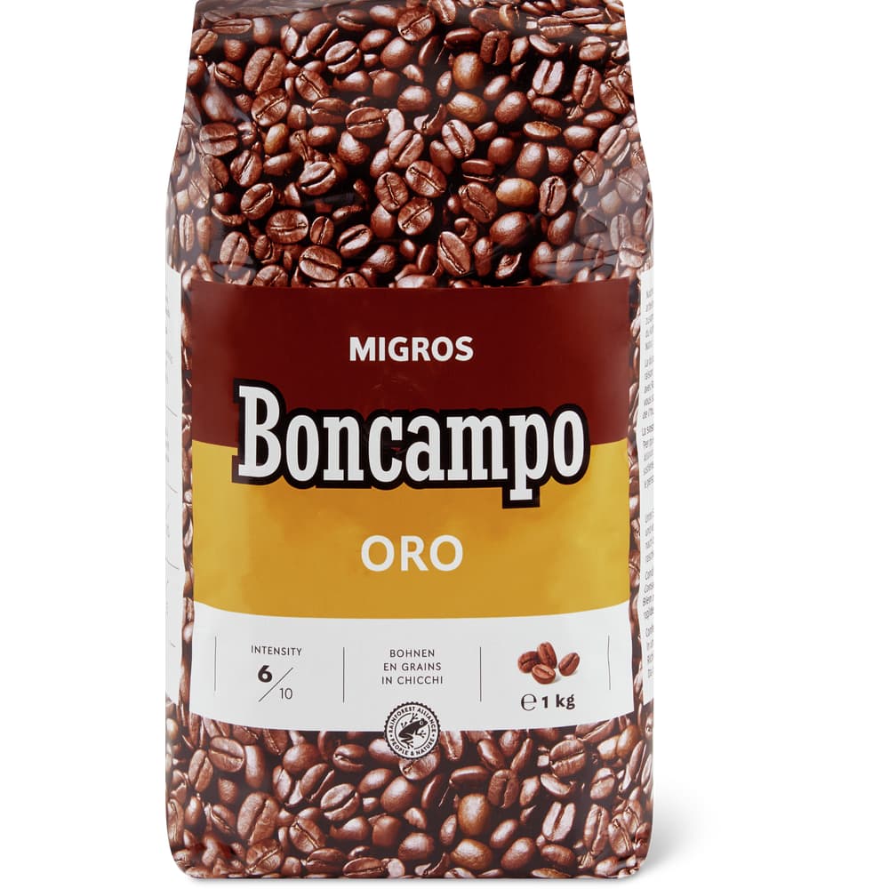 Migros Boncampo Bohnenkaffee Oro