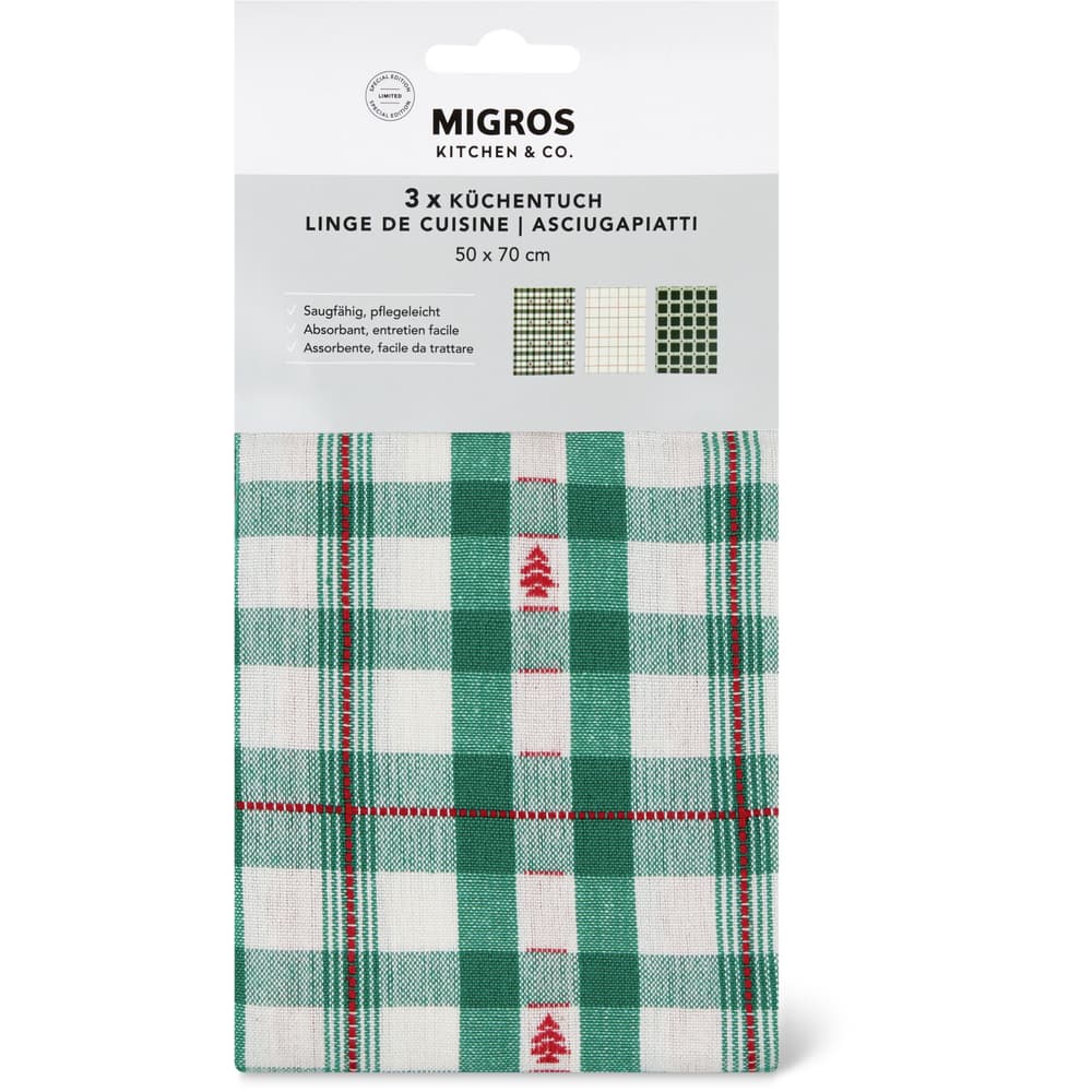 Migros Kitchen & Co. Küchentuch grün