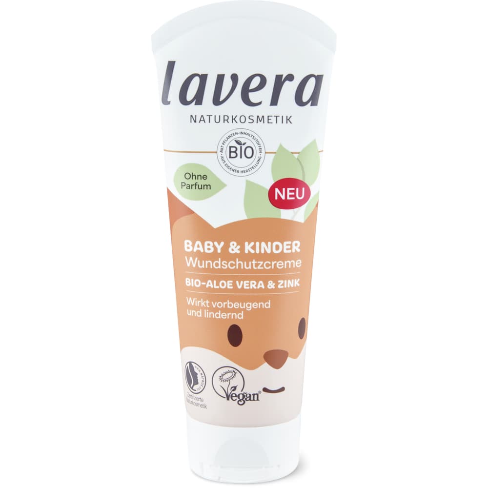 Lavera Wundschutzcreme 75ml ohne Parfum, Zink, Aloe Vera