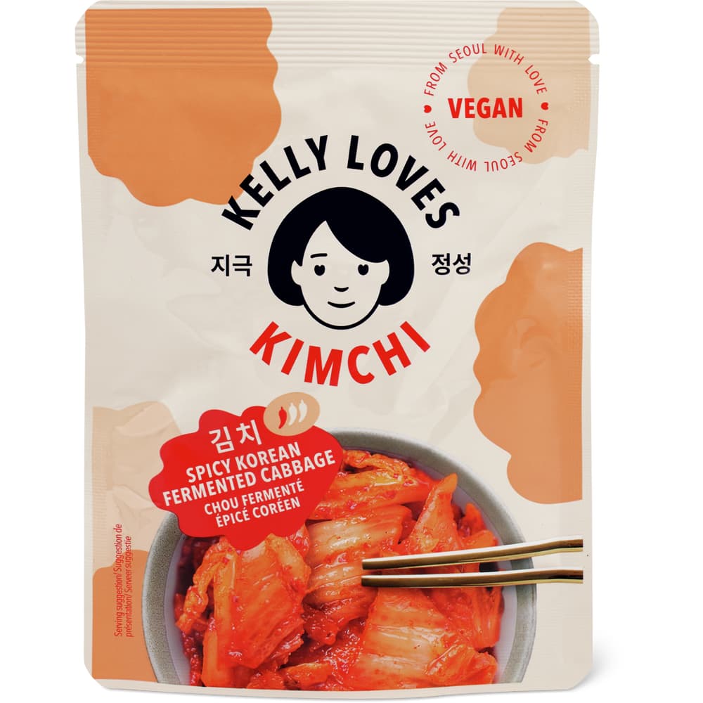 Kelly Loves Kimchi spicy korean fermented cabbage
