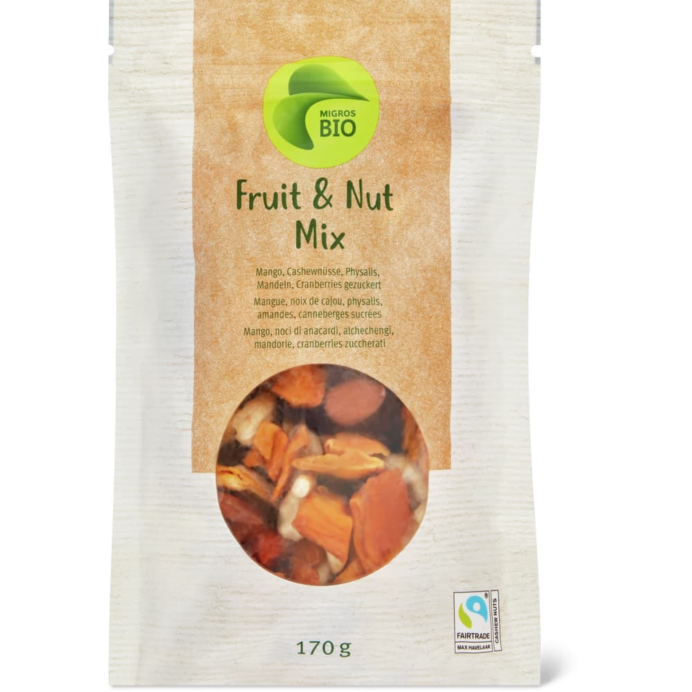 Migros Bio Trockenfrucht-Nuss Mix