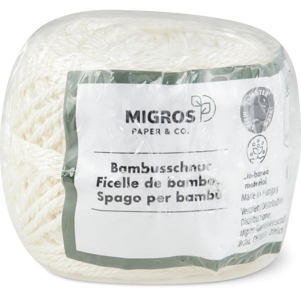 Migros Paper & Co.  Bambus Schnur  60m