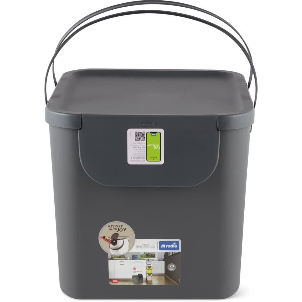 Rotho Rotho Recycling System Anthracite 40 L Migros Online rotho-rotho-recycling-system-anthracite-40-l-migros-online