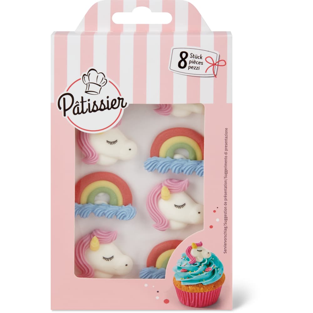 Patissier Zuckereinhorn Dekoration