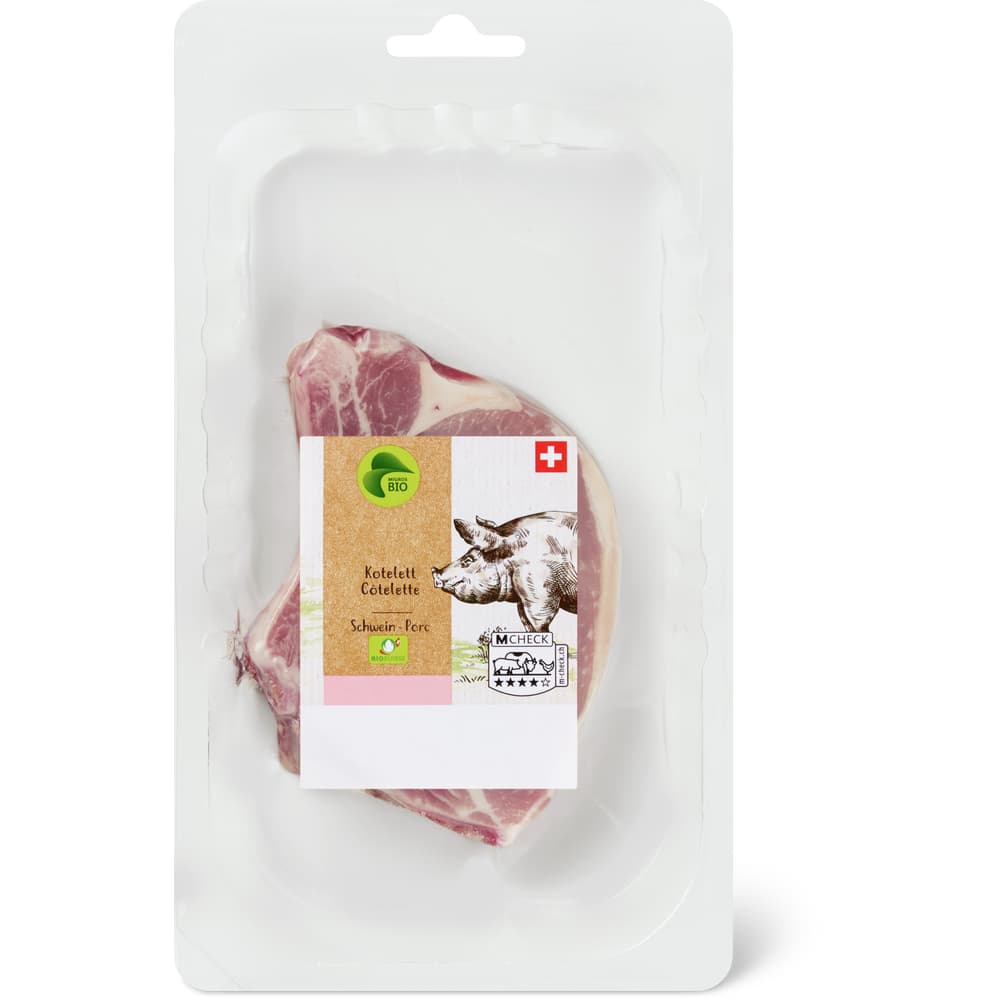 Migros Bio Schweinskotelett