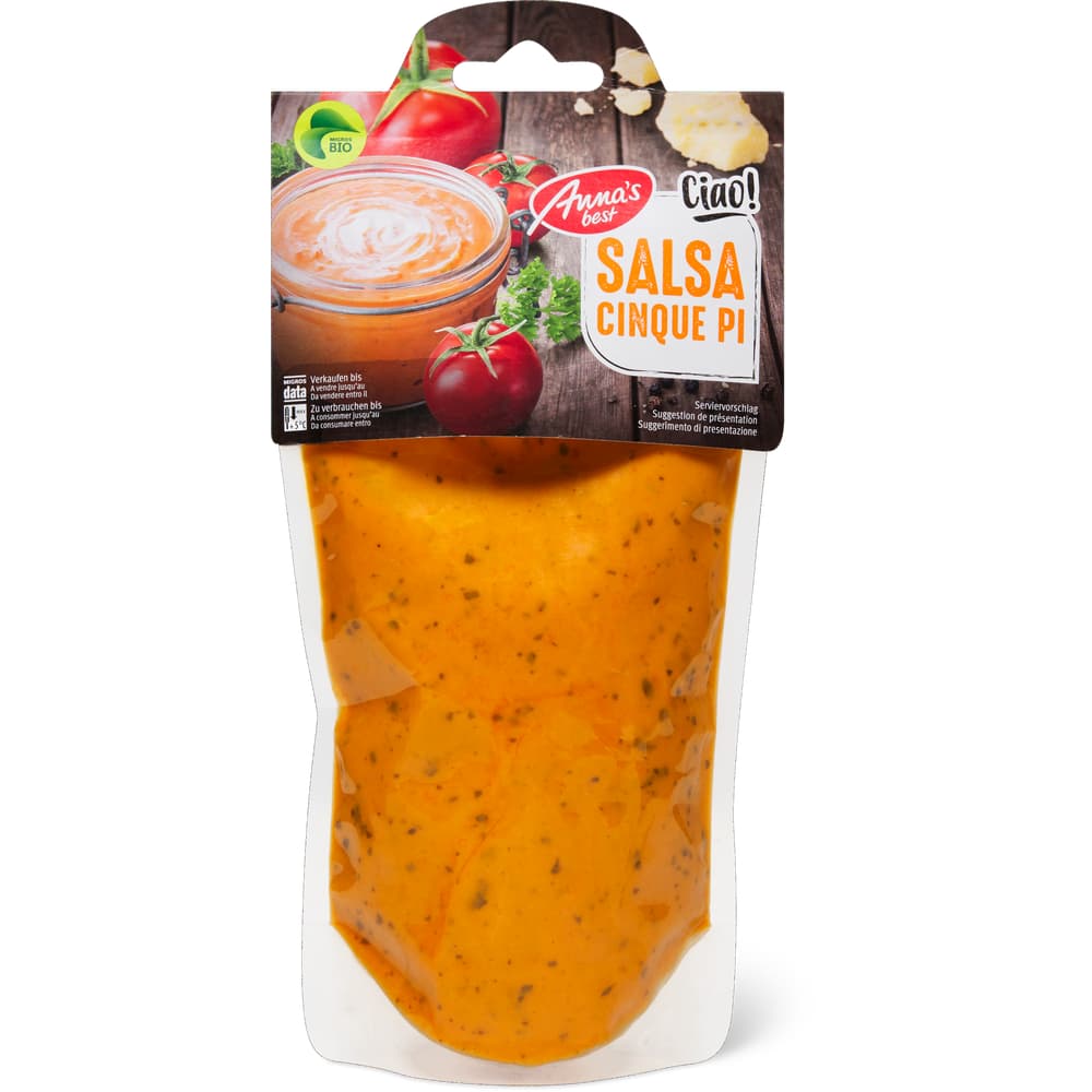 Anna's Best Bio Salsa Cinque Pi