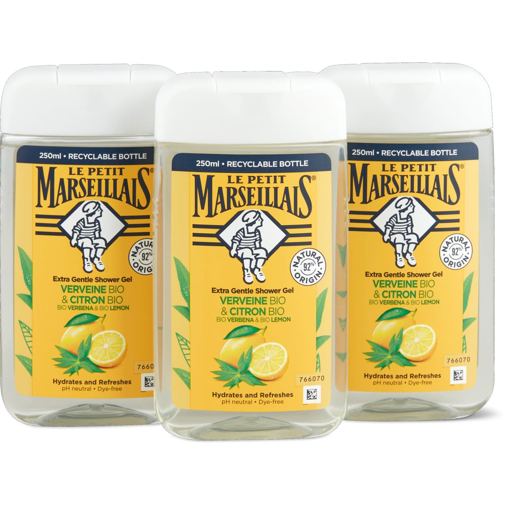 Le Petit Marseillais Bio Duschgel Eisenkraut & Zitrone