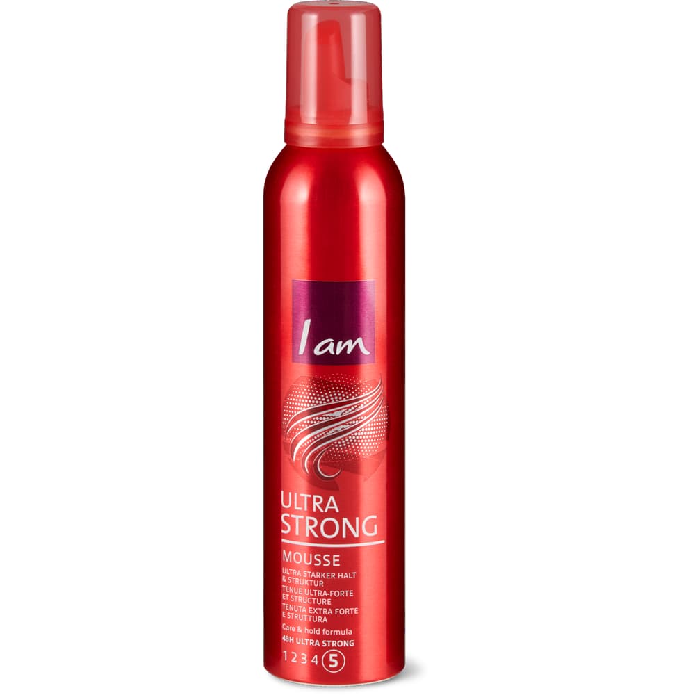 I am Ultra Strong Mousse ultra starker Halt