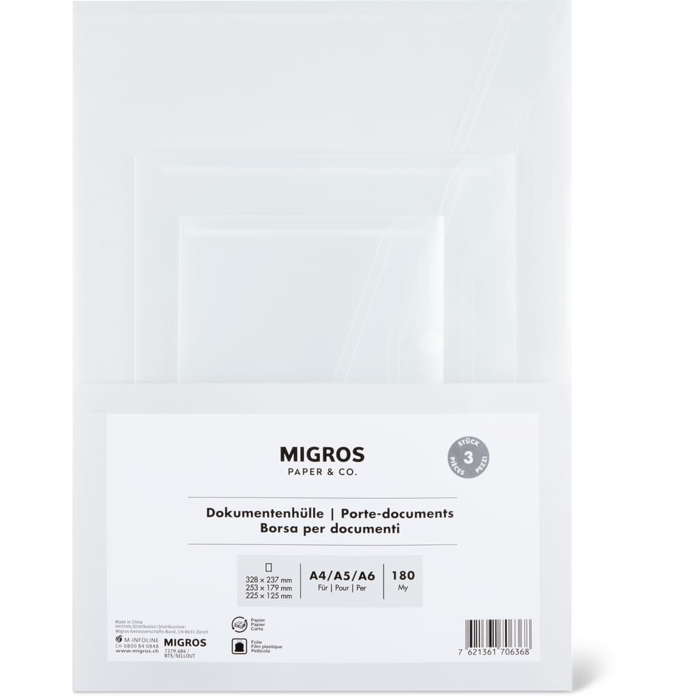 Migros Paper & Co. Easy Dokumententasche