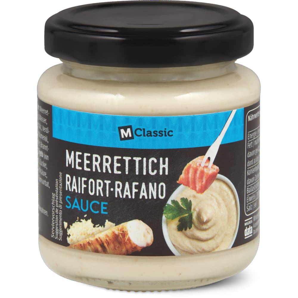 M-Classic Sauce Meerrettich