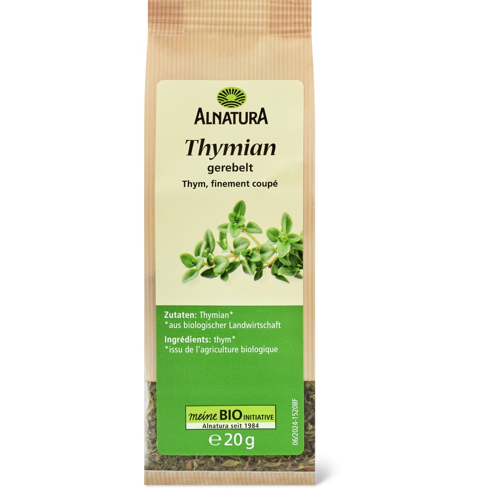 Alnatura Thymian gerebelt