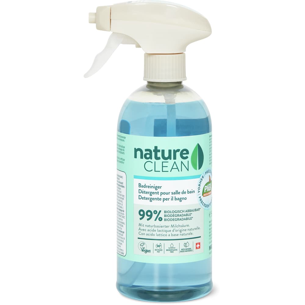 Nature Clean Badreiniger Spray Mit Milchsäure