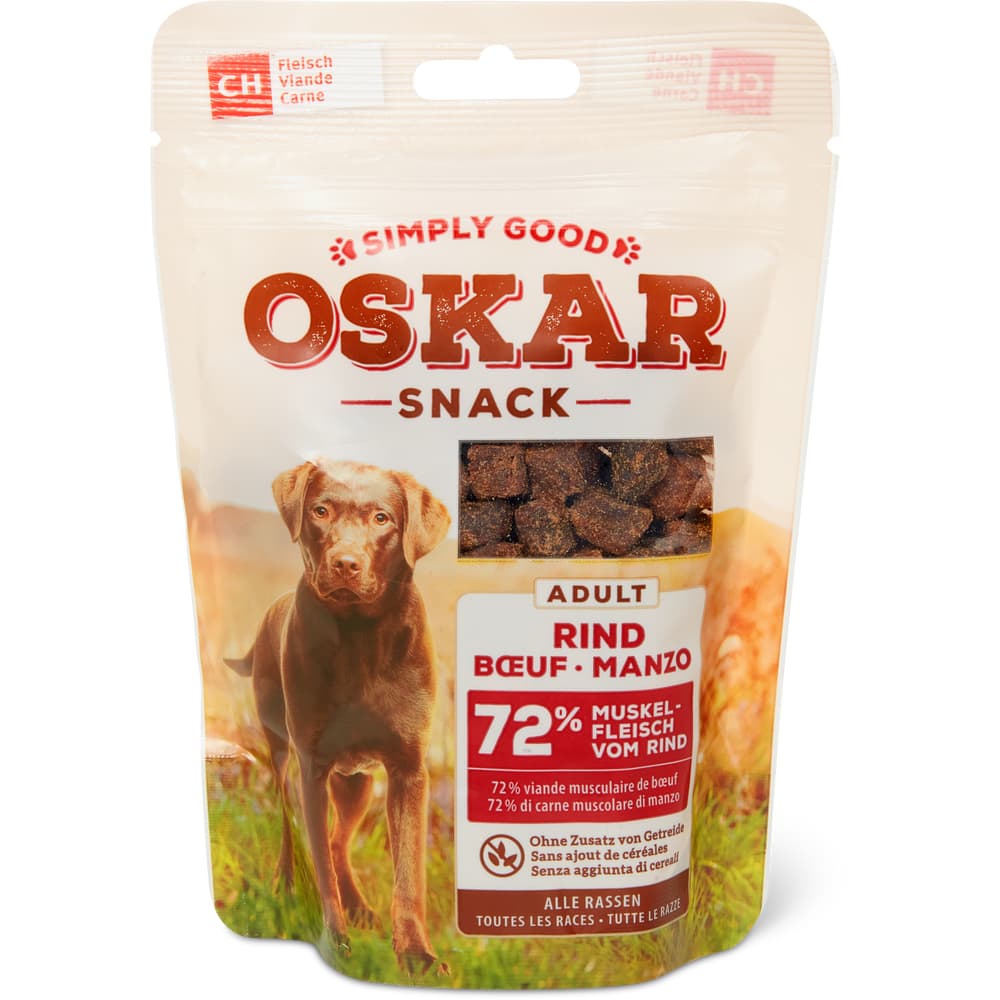 Oskar Snacks für Hunde Rind