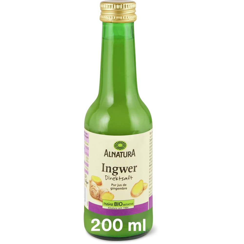 Alnatura Bio Ingwersaft rein