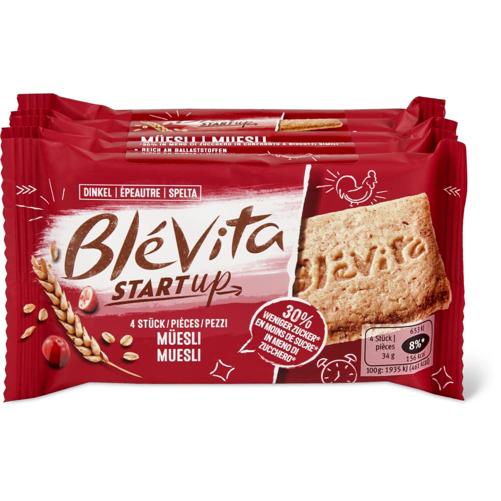 Blévita Start up crackers Müesli