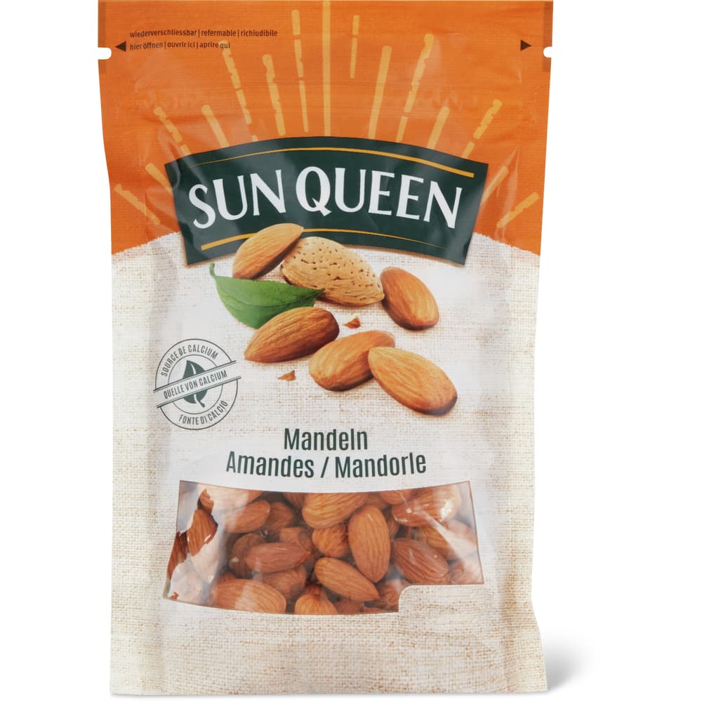 Sun Queen Mandelkerne Nicht gesalzen