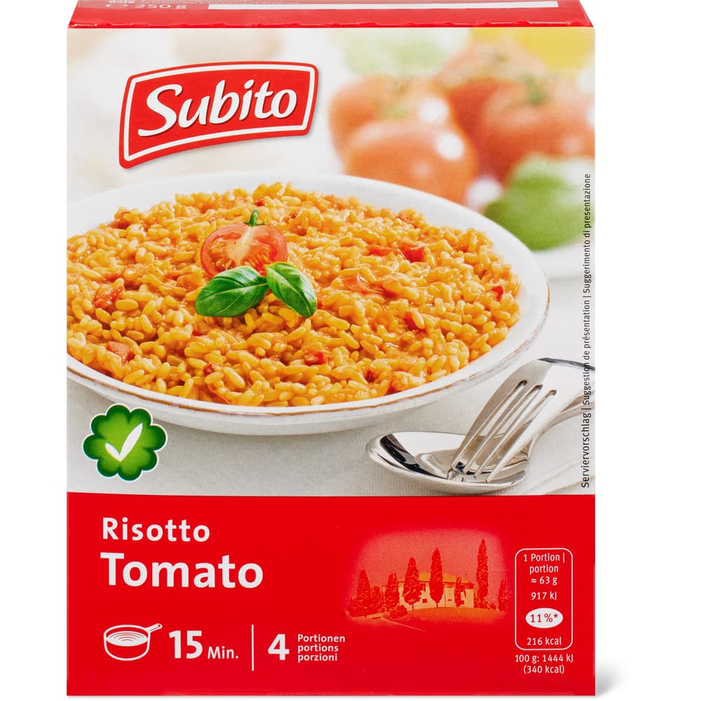 Subito Tomato Risotto mit Tomaten