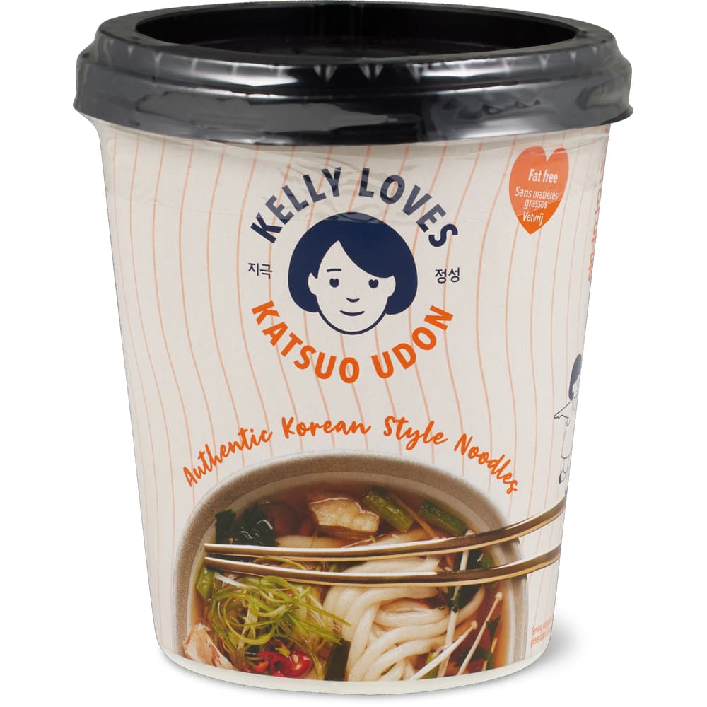 Kelly Loves Katsuo Udon Korean Noodles