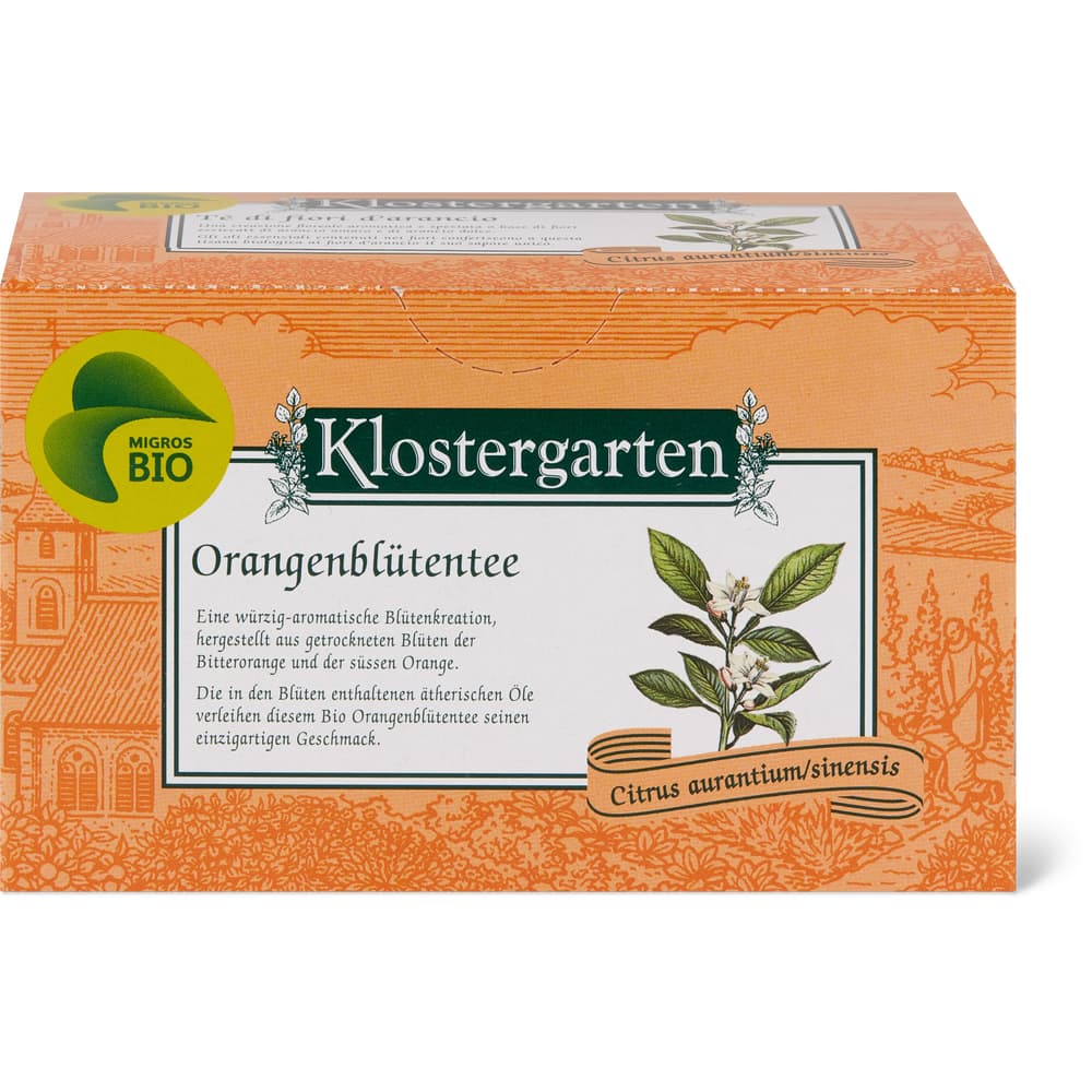 Klostergarten Bio Tee Orangenblüten