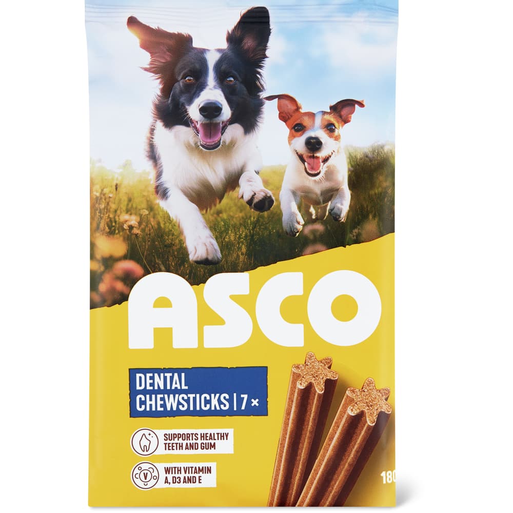 Asco Snacks Snacks für Hunde Reduziert Zahnsteinbildung