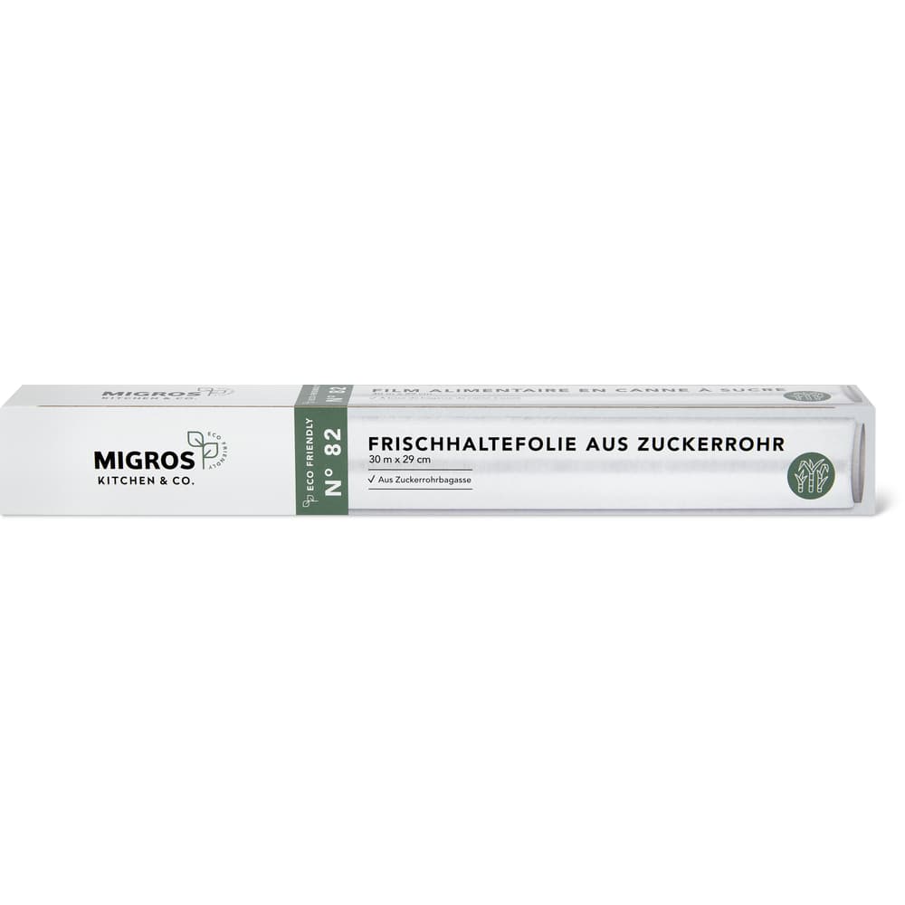 Migros Kitchen & Co. Frischhaltefolie zuckerrohr 30m x 29cm