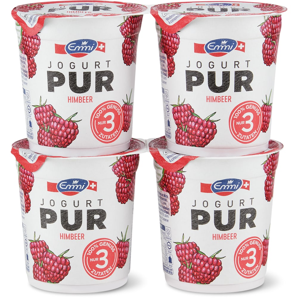 Emmi Jogurtpur · Yoghurt · Raspberry • Migros Online