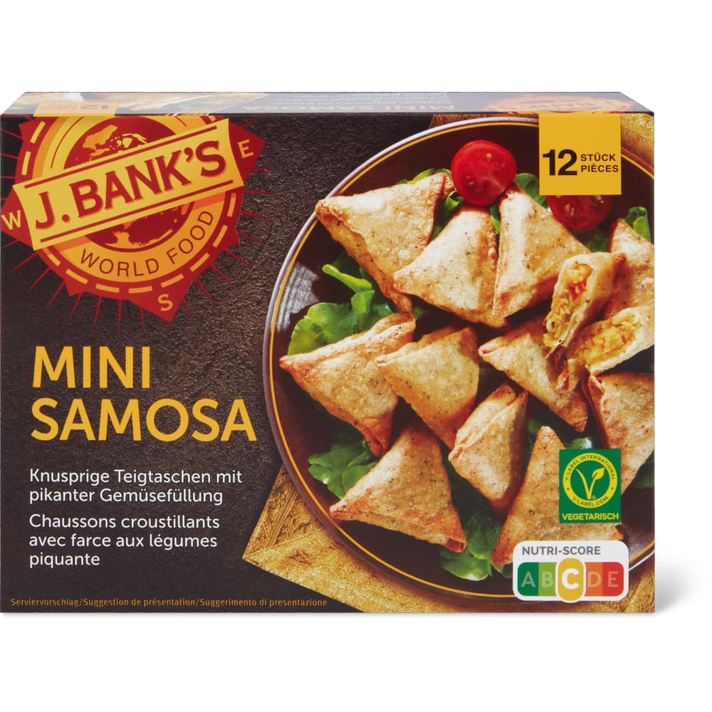 J.Bank's Mini Samosa 12 Stück