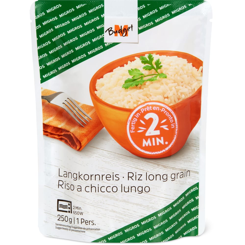 M-Budget Langkornreisgericht
