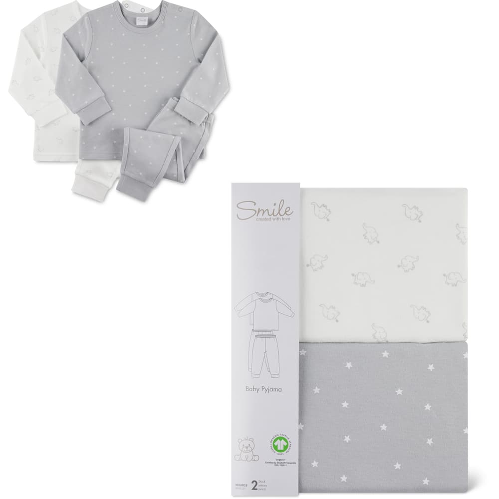 Smile Bio Zweiteiliger Pyjamas 74-80 cm