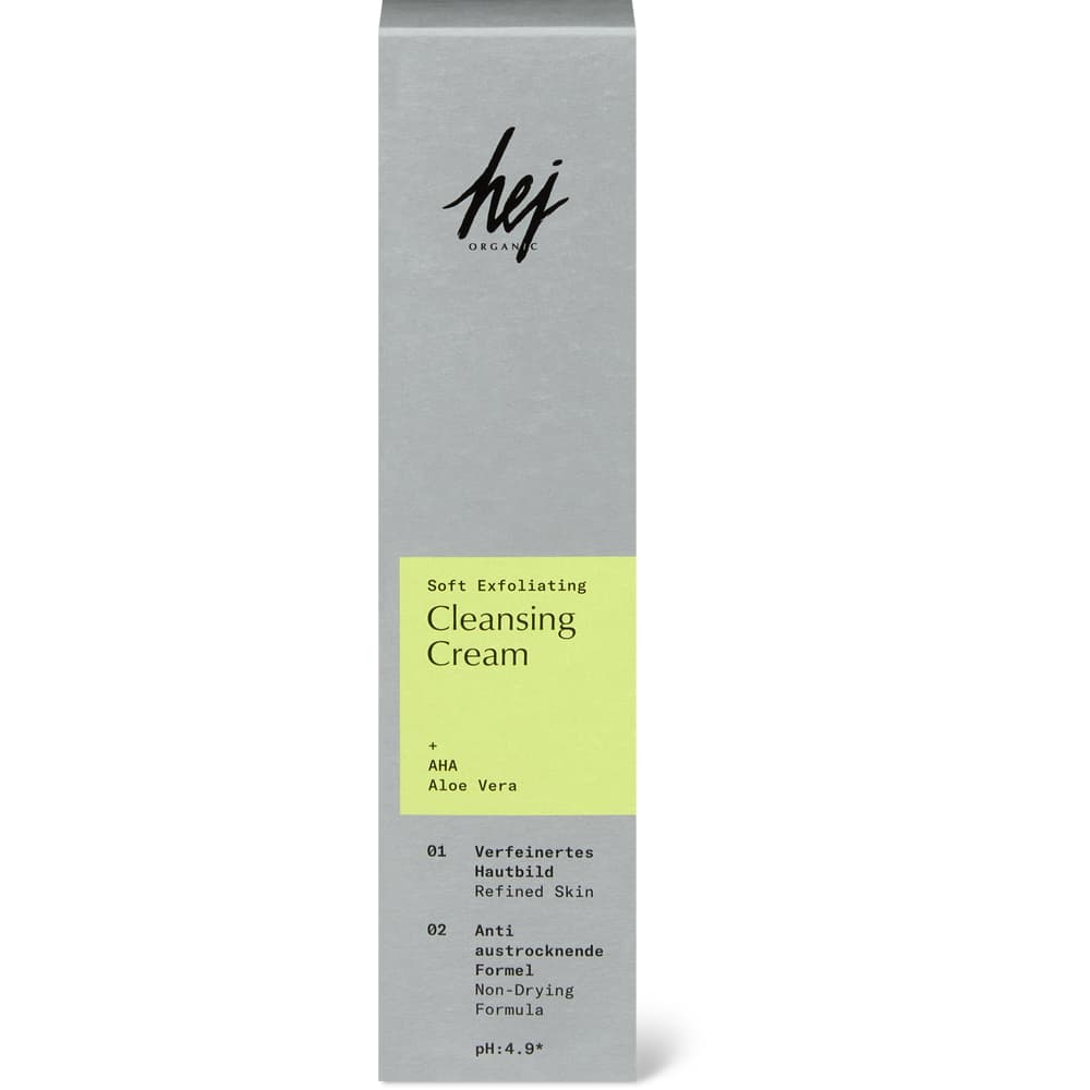 Hej Organic Longevity Exfoliating Cleansing Cream