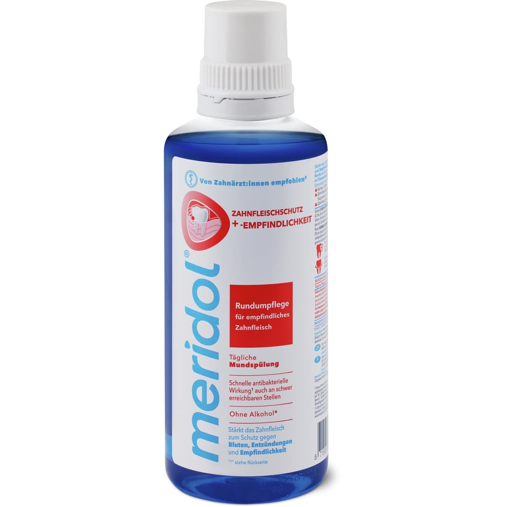 Meridol Mundspülung Empfindliches Zahnfleisch und Zähne