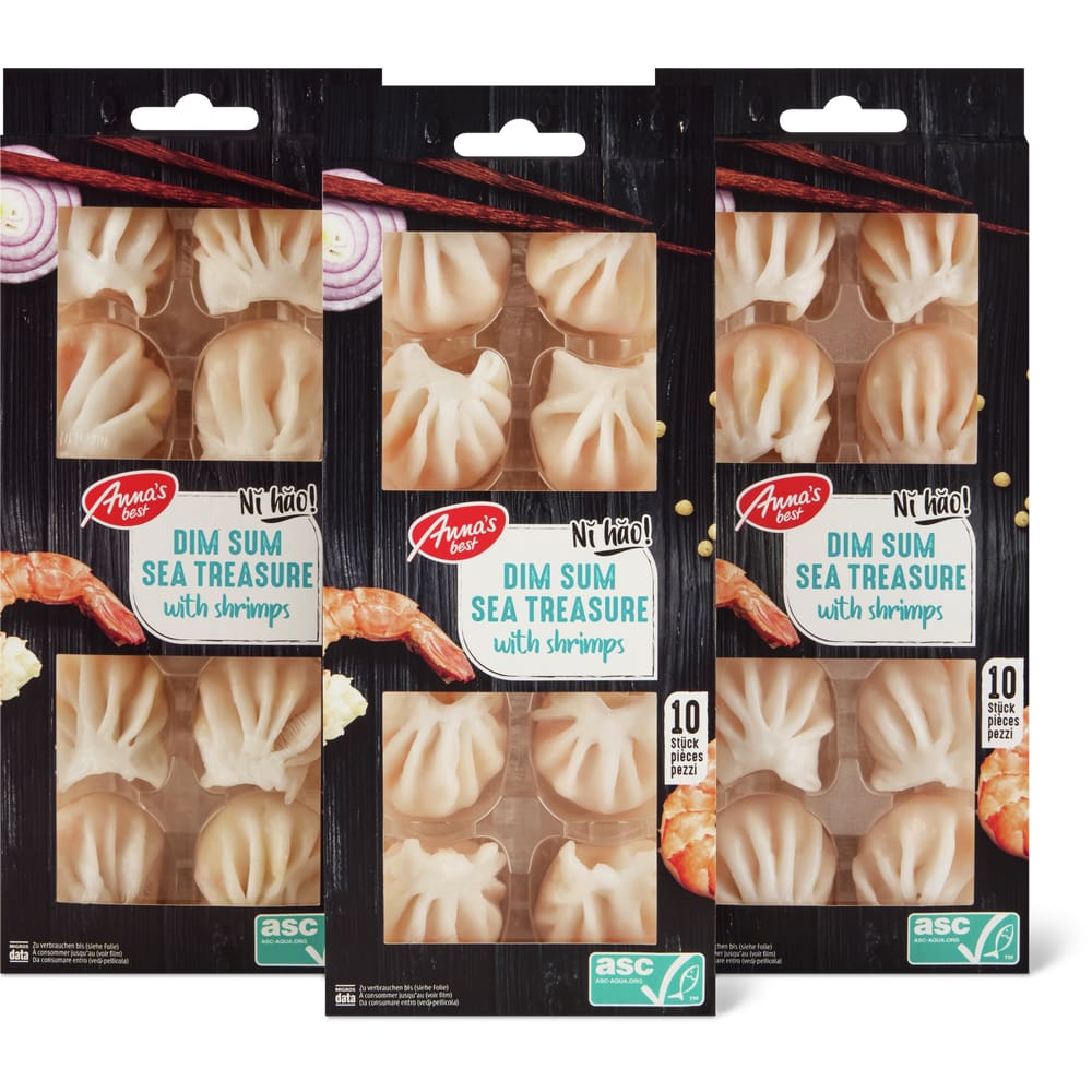 Anna's Best Dim Sum Sea Treasure mit Shrimps