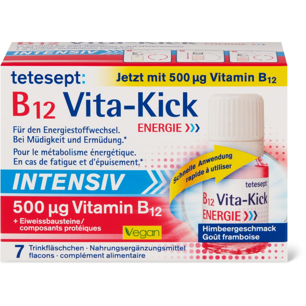 Tetesept B 12 Vita-Kick 500mcg Ampullen