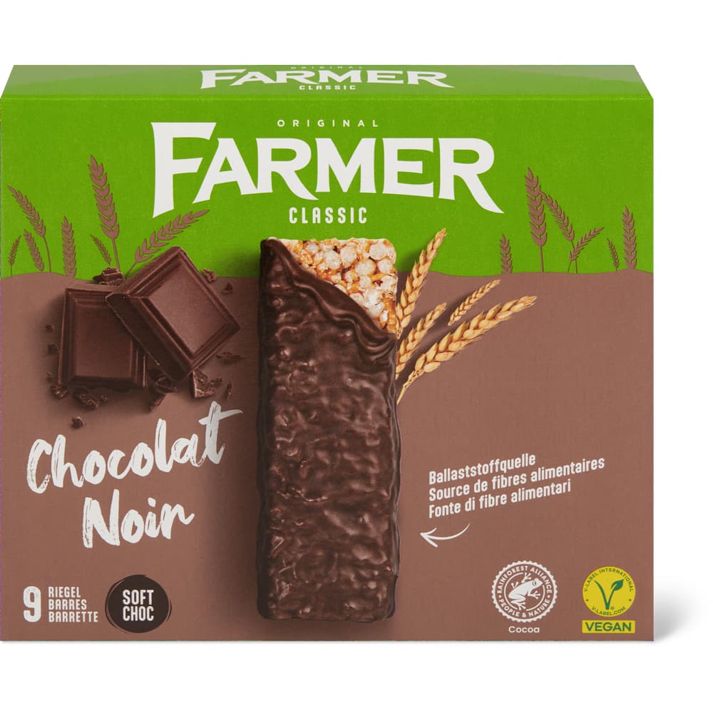 Farmer Soft Choc Noir, vegan