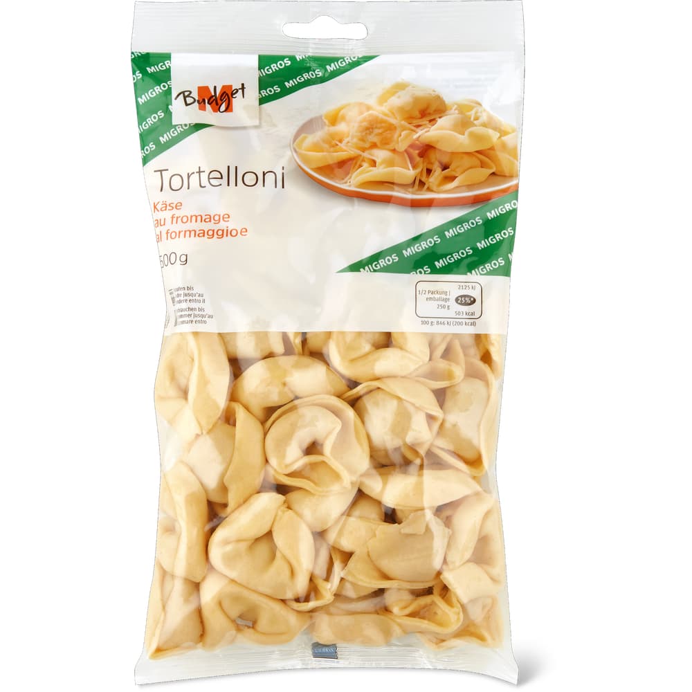 M-Budget Tortelloni Käse