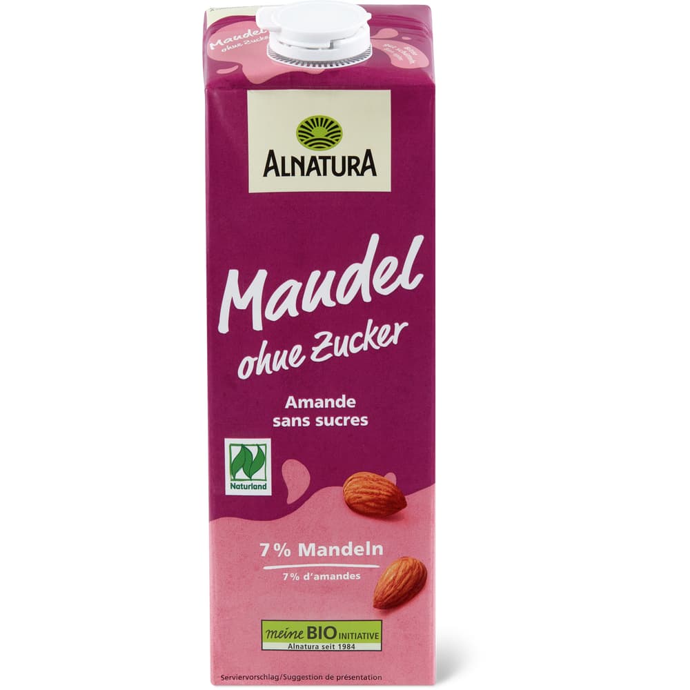 Alnatura Mandeldrink Bio, ohne Zuckerzusatz, vegan